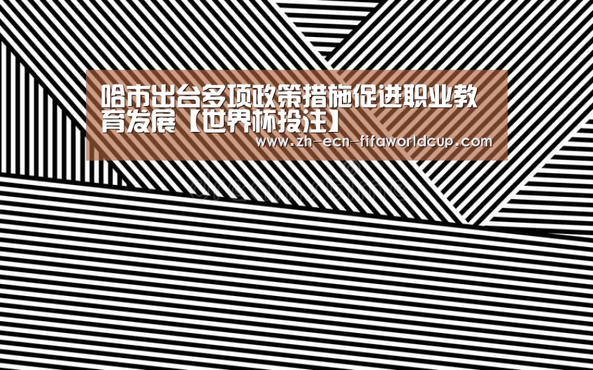 哈市出台多项政策措施促进职业教育发展【世界杯投注】(图2) 世界杯投注